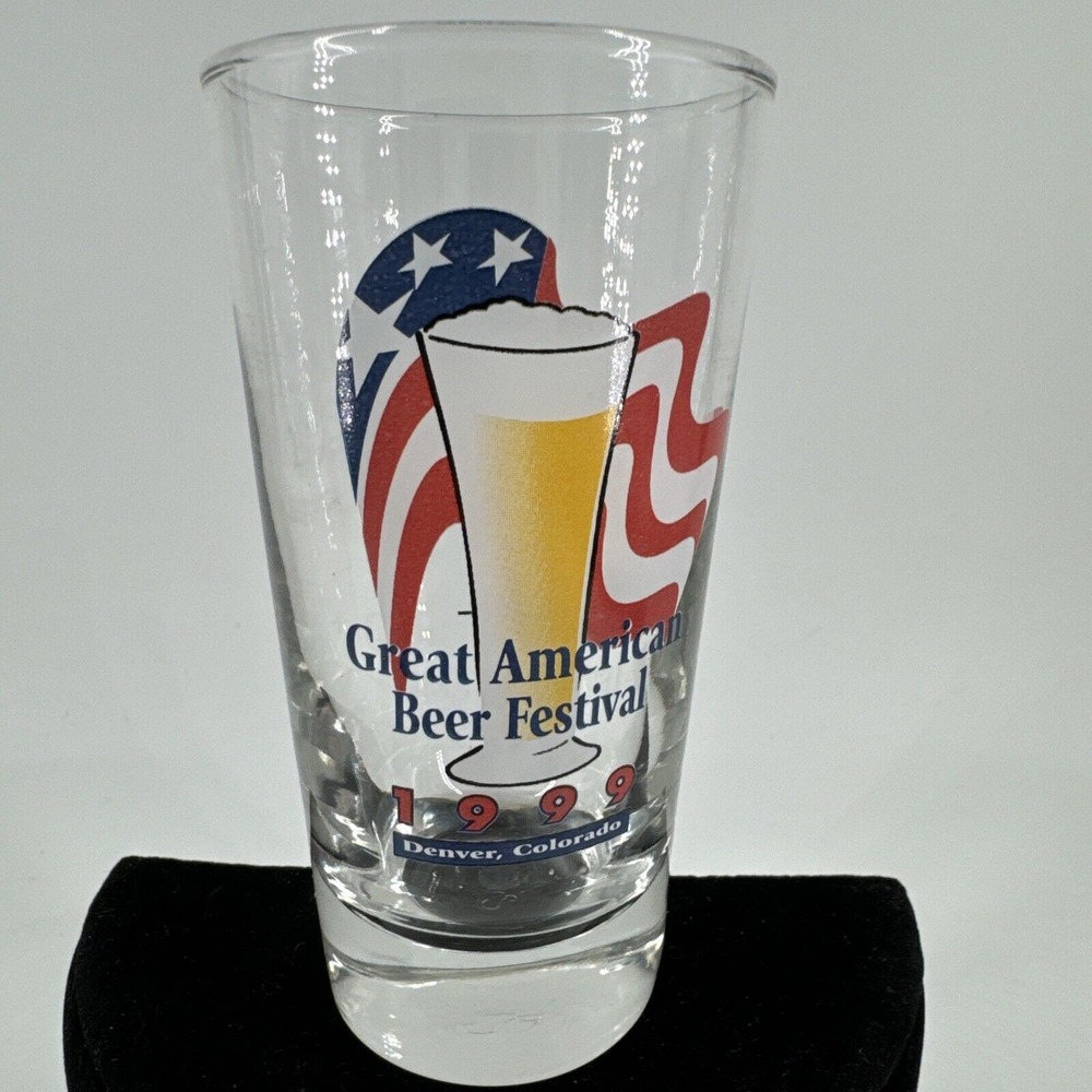 Tasting Glass 8oz Great American Beer Festival GABF 1999 Denver CO‎ Barware